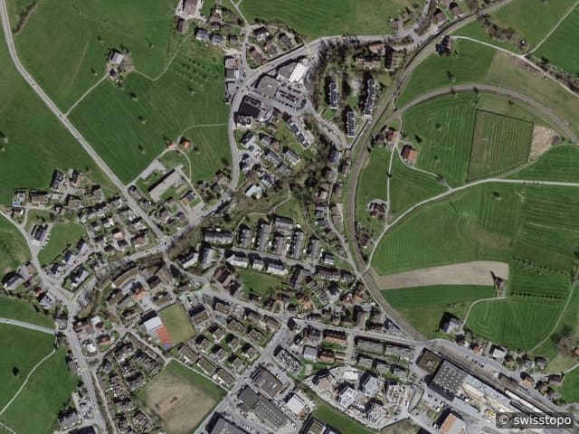 Luftbild der Lage – 8833 Richterswil