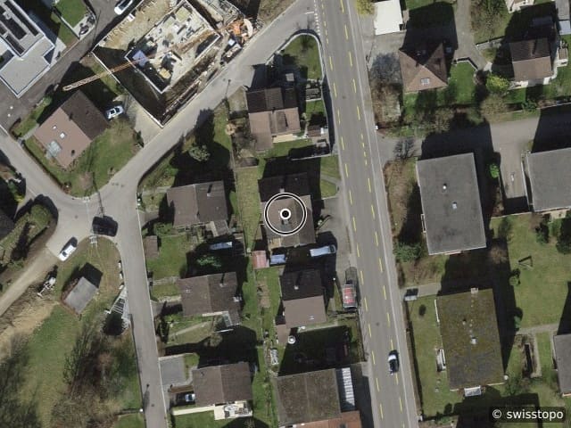 Luftbild Stationsstrasse 13, Rickenbach Sulz