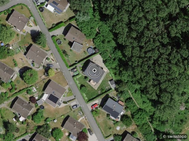 Luftbild Rue du Coin de Terre 6, Yverdon-les-Bains