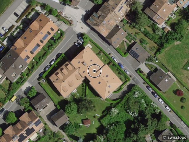 Luftbild Chemin du Village de Perly 33, Perly