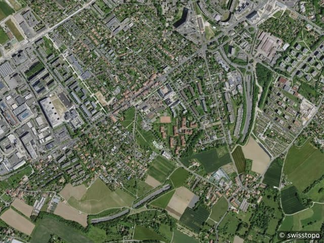 Luftbild Plan-les-Ouates