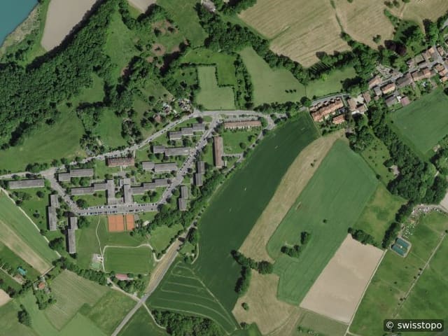 Luftbild Chancy