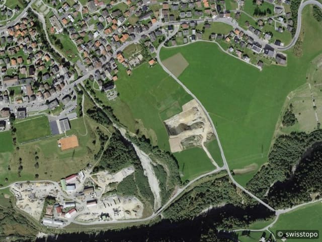 Luftbild Sedrun