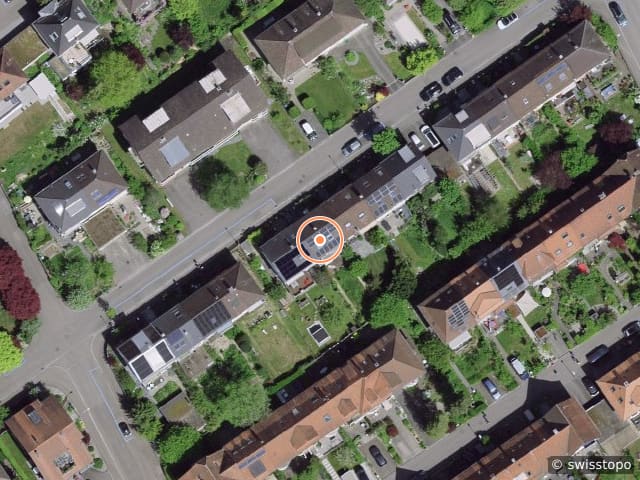 Luftbild Schöngrundstrasse 71, Olten