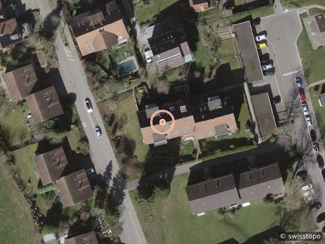 Luftbild Quellenstrasse 13, Adliswil