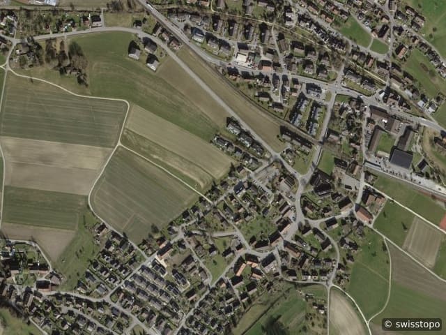 Luftbild Niederweningen