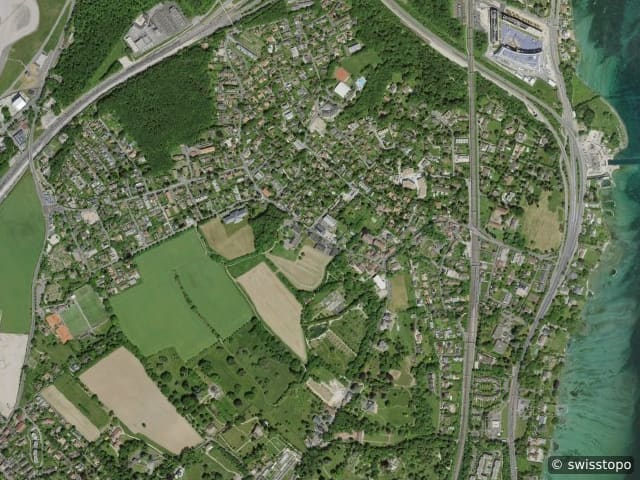 Luftbild Chambésy