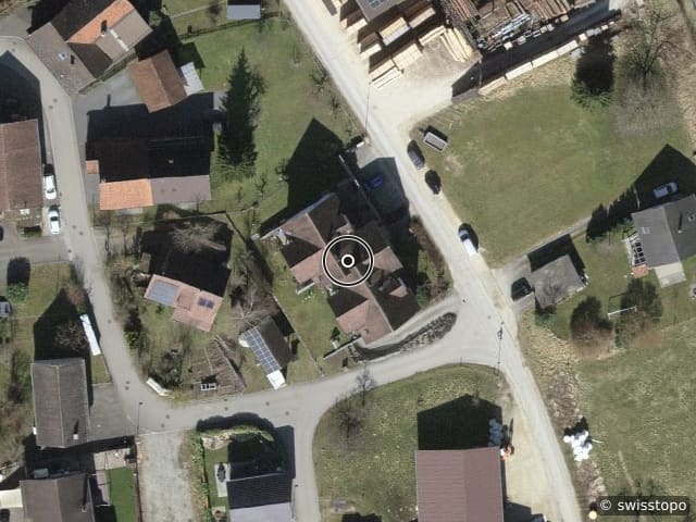 Luftbild Durachstrasse 39, Merishausen