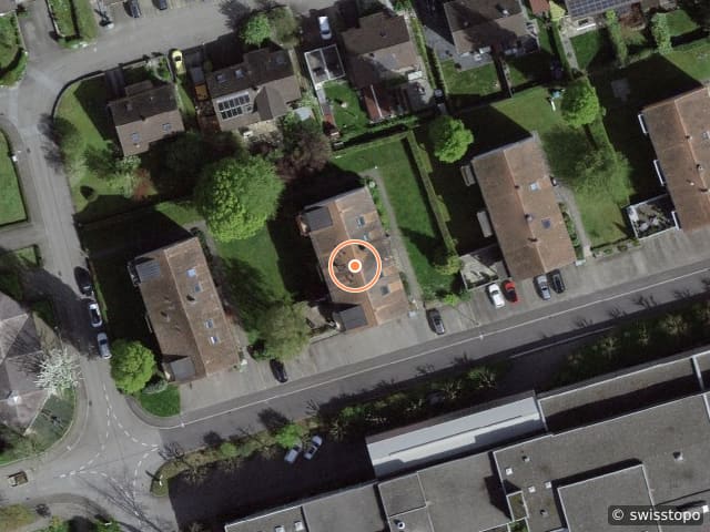 Luftbild Meisenweg 6, Bettlach
