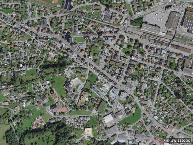 Luftbild Ort s Apfelbergstrasse 36, St. Margrethen