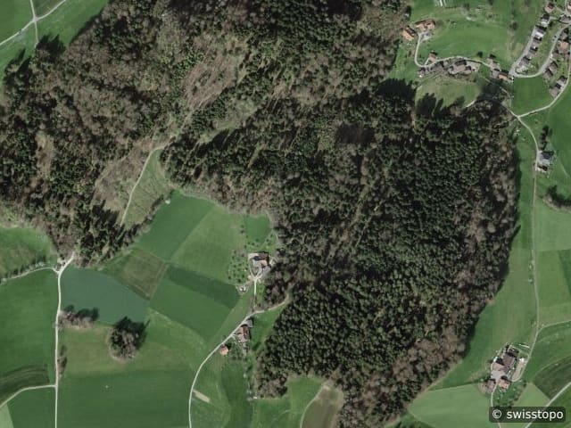 Luftbild: das Gebiet