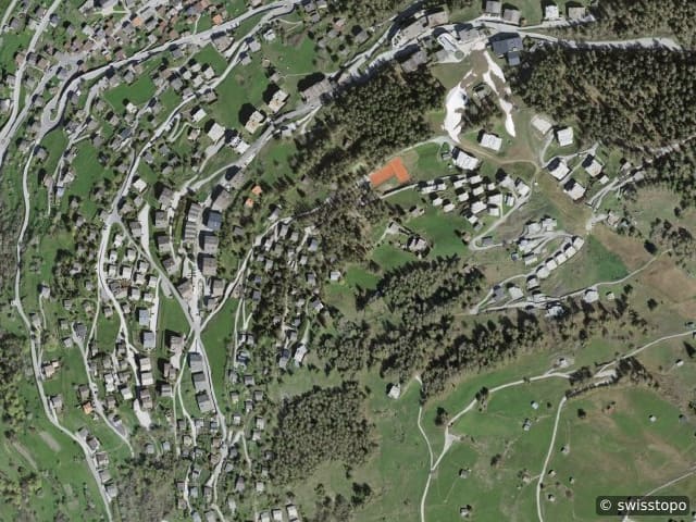 Luftbild Rte de Pra 19, Veysonnaz
