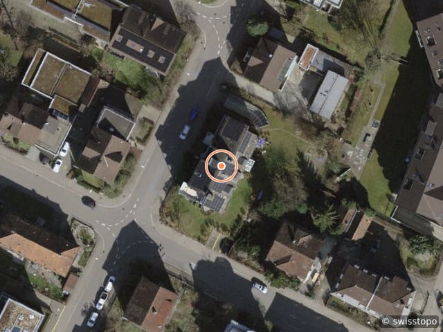 Luftbild Bleichestrasse 14, Winterthur