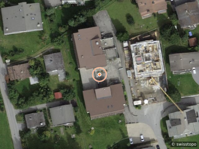 Luftbild der Lage – Clois 24, 7078 Lenzerheide/Lai