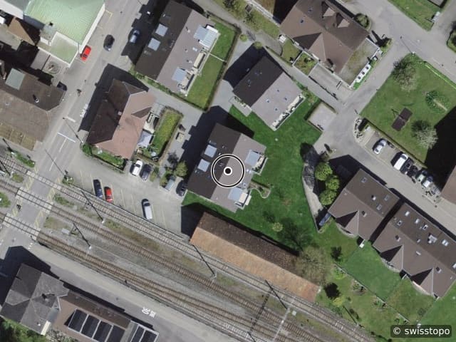 Vista aerea della posizione – Dorfstrasse 37, 3432 Lützelflüh-Goldbach