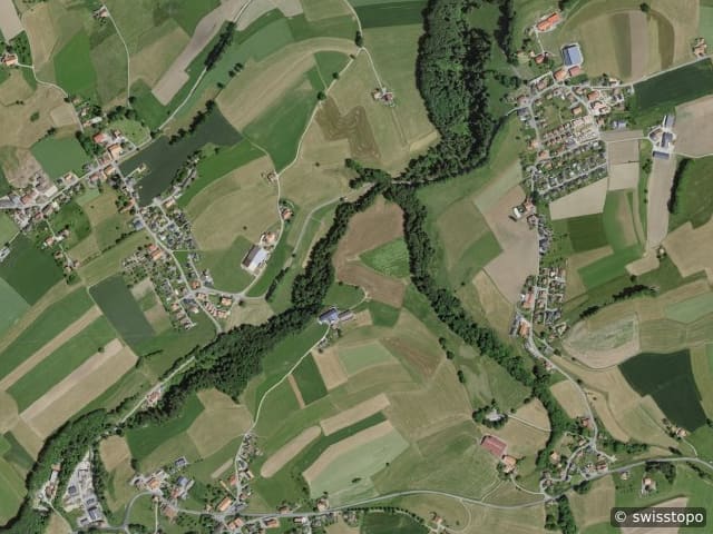 Luftbild Estavayer-le-Gibloux