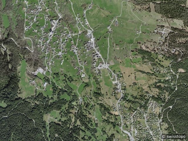 Luftbild Bürchen