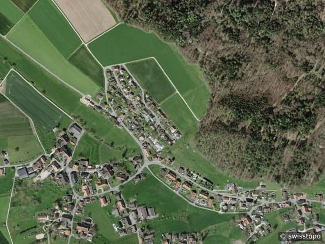 Luftbild Hettiswil b. Hindelbank