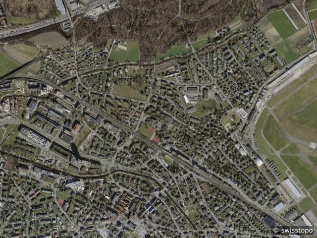 Luftbild Dietlikon ZH
