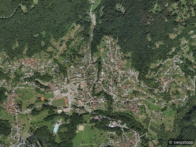 Luftbild Tesserete