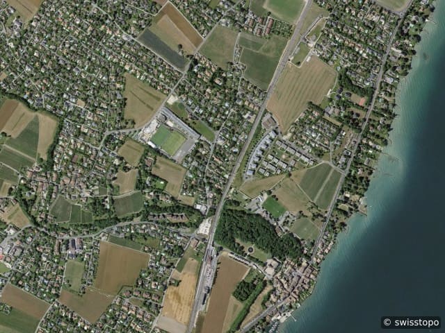 Luftbild Coppet