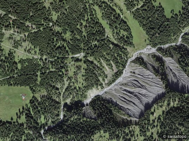 Luftbild Langwies