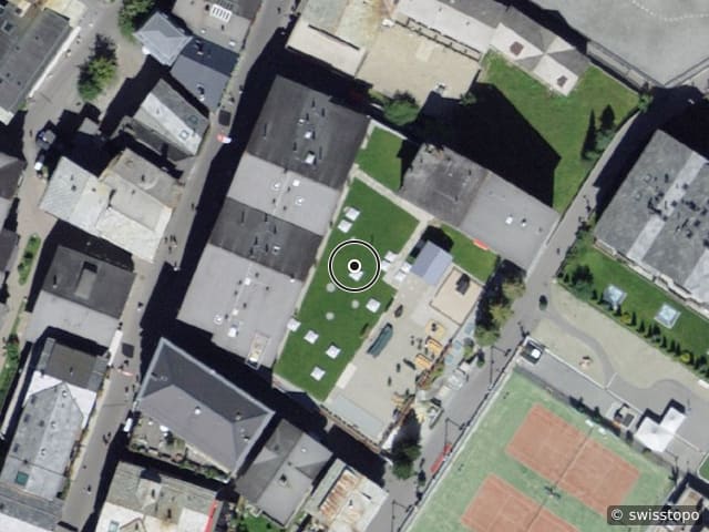 Luftbild Bahnhofstrasse 5, Zermatt