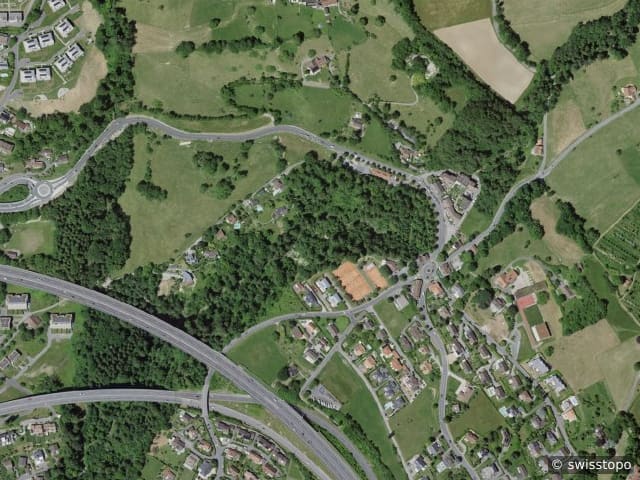 Luftbild Lutry