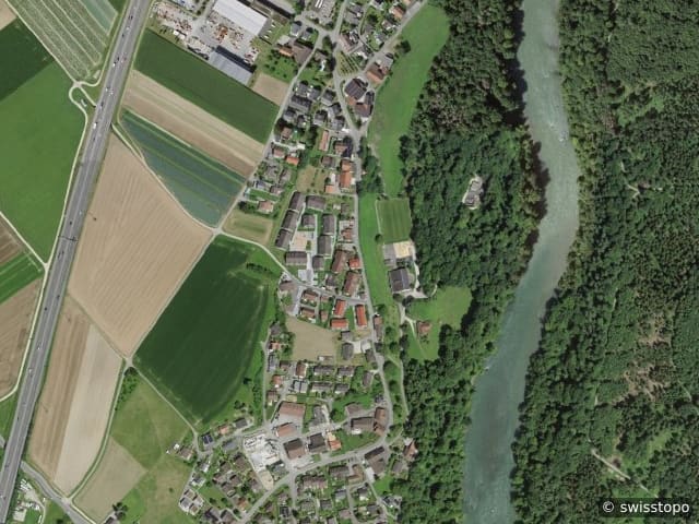 Luftbild Aargau