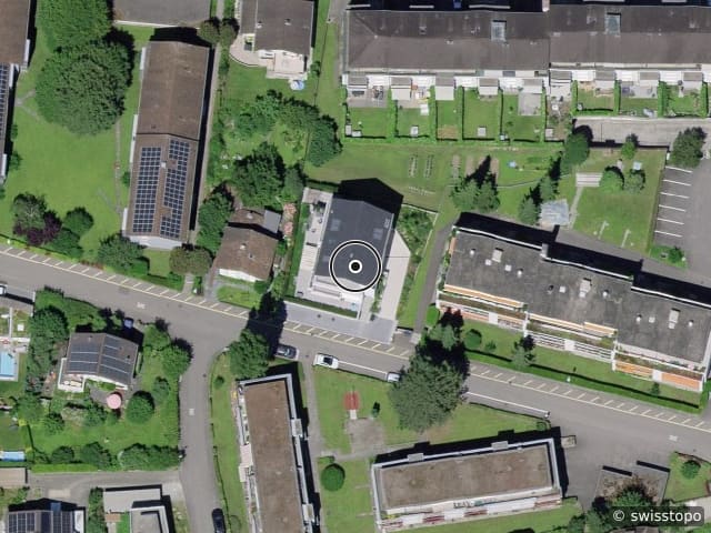 Luftbild Wartenbergstrasse 20, Ruhig