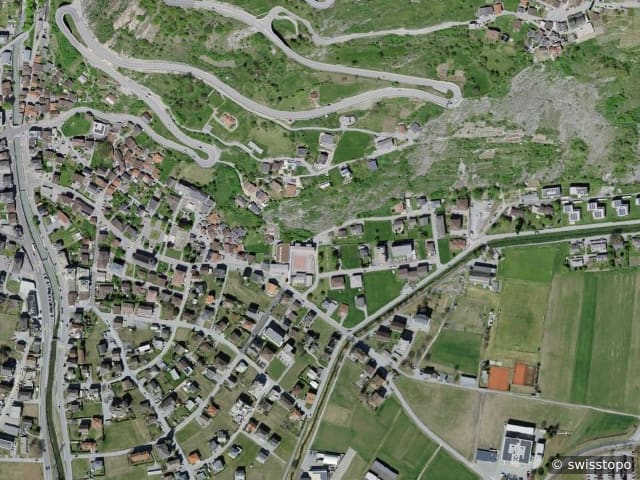 Luftbild Steg