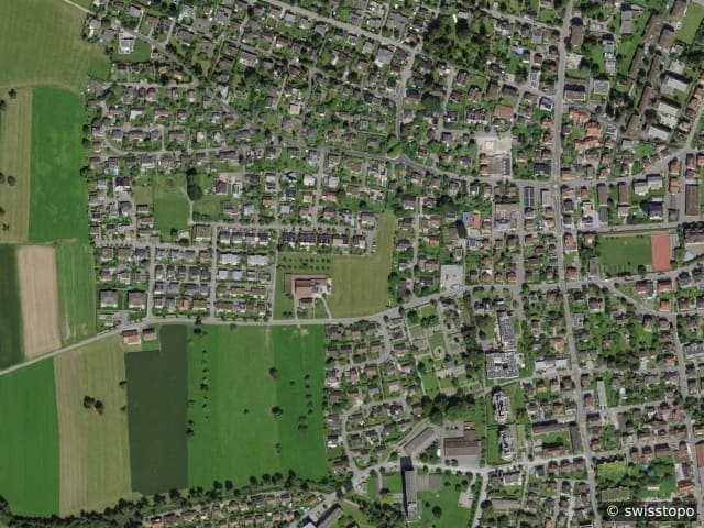 Luftbild: das Gebiet