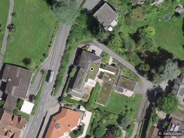 Vista aerea della posizione – Spycherhalde 4, 6005 St. Niklausen
