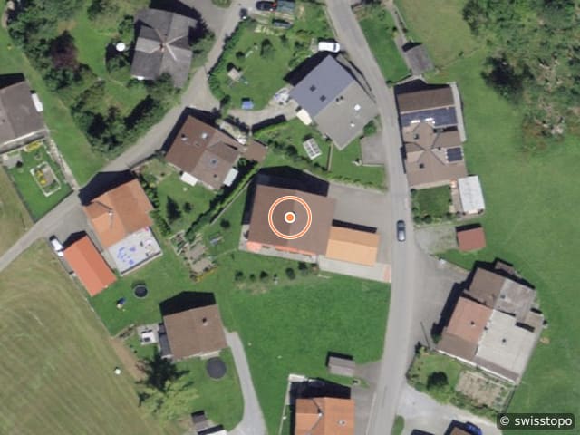 Luftbild Dorfstrasse 46, Matten (St. Stephan)