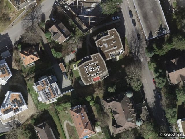 Luftbild Etzelstrasse 37, Zürich