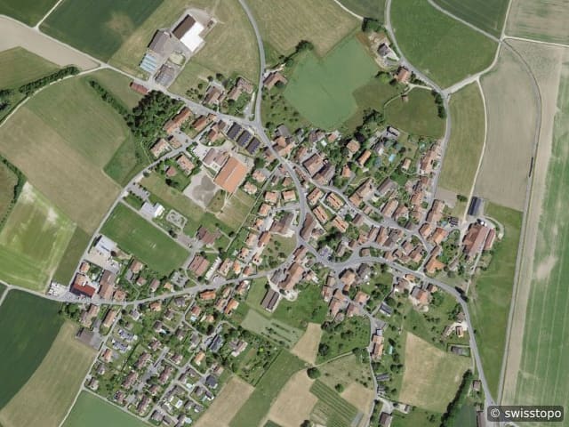 Luftbild: das Gebiet