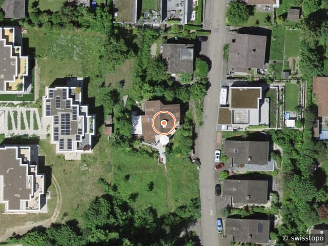 Luftbild Froburgstrasse 32, Liestal