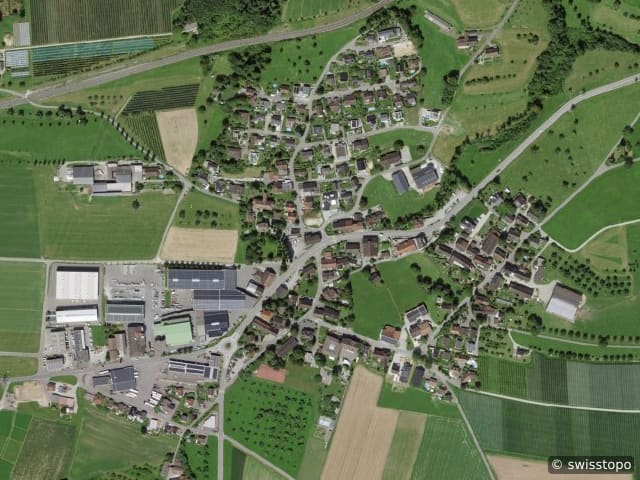 Luftbild Im Säntisblick 6, Mauren