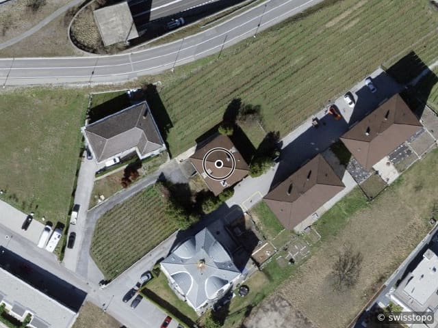 Luftbild Untere Zellstrasse 9, Salgesch