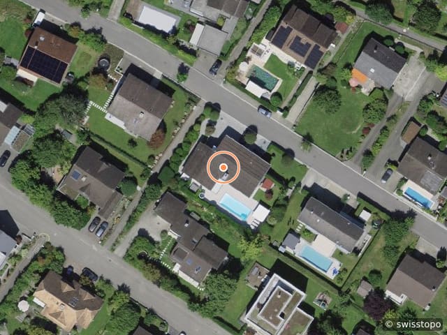 Luftbild Gottfried Kellerstrasse 6, Bottighofen