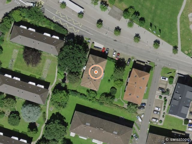Luftbild Hofackerstrasse 37, Muttenz