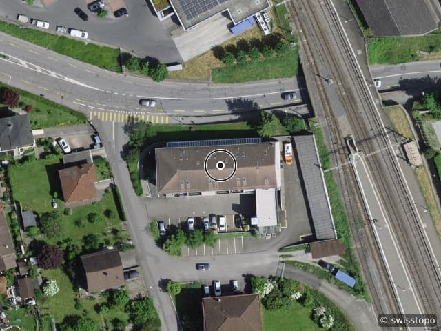 Luftbild Chemin des Rosiers 1, Aigle