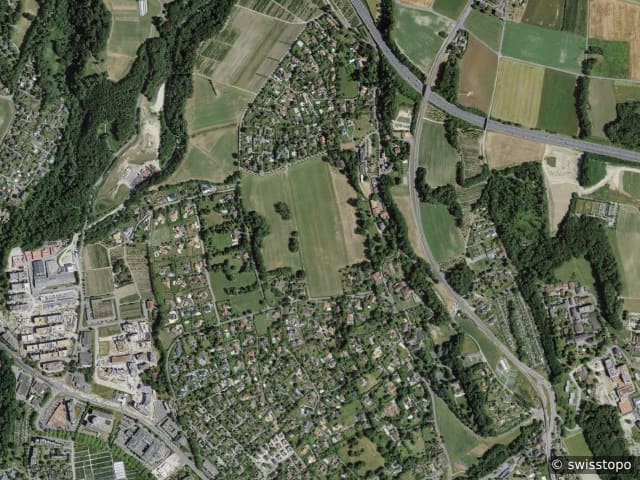 Luftbild Jouxtens-Mézery