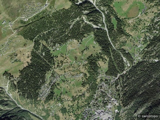 Luftbild Belalp