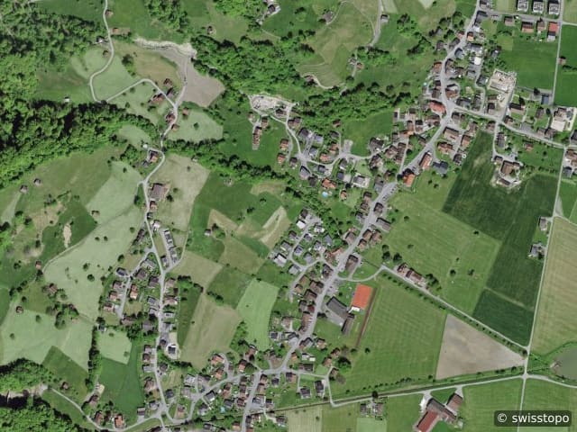 Luftbild: das Gebiet