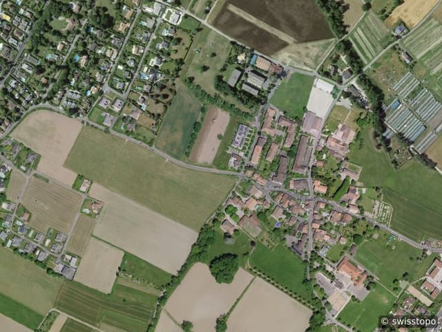 Luftbild: das Gebiet