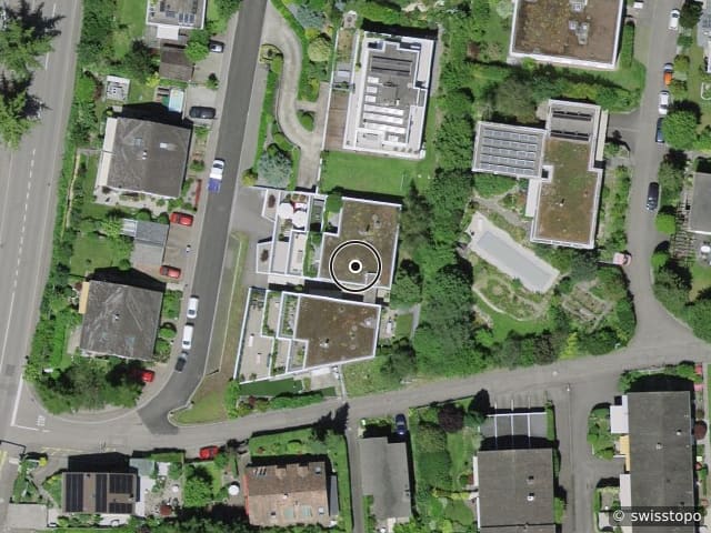 Luftbild Hallenrain 2b, Oberwil
