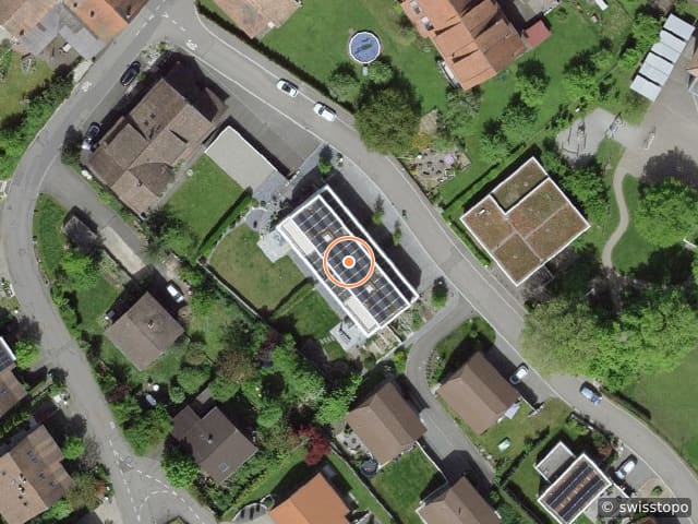 Luftbild Schulstrasse 25, Erlinsbach