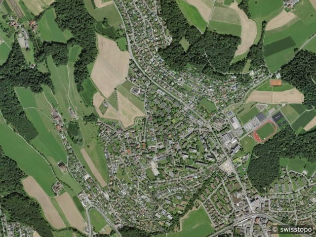Luftbild Widen
