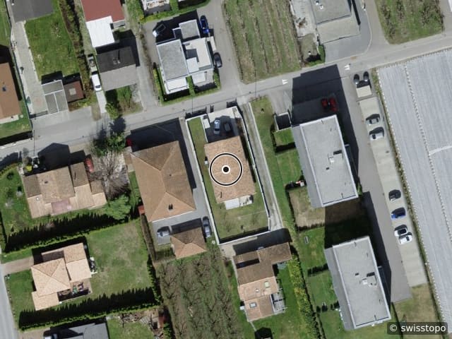 Luftbild Rue de l'Autoroute 64, Année de construction WhatsApp Pinterest Facebook X LinkedIn Email Vente Vi